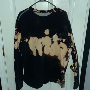 Personalized Hand-bleached Nautica Sweater.